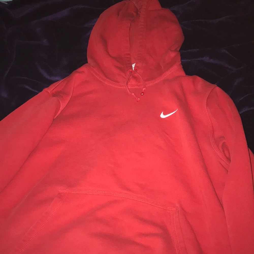 Red Nike Hoodie